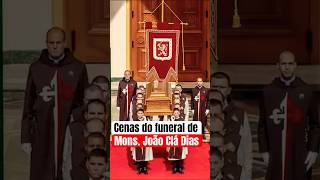 CENAS DO FUNERAL DE MONSENHOR JOÃO CLÁ DIAS Arautos do Evangelho monsenhorjoaocla joãocládias [upl. by Leda]