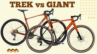 2025 TREK CHECKPOINT SL 5 AXS GEN 3 3199 vs GIANT REVOLT ADVANCED 2 3000  Head To Head [upl. by Welch]