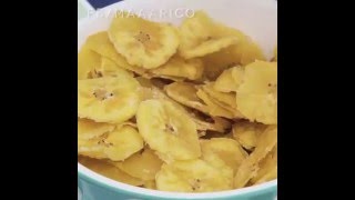 Maaa Rico  Chifles  moneditas de platano Receta Cocina [upl. by Nennek621]