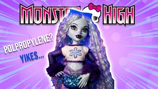 Shes A 10 but has Stiff HairLets Reroot amp Restyle Monster High G3 Abbey MonsterHigh [upl. by Eisset]