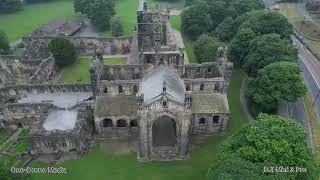 Kirkstall Abbey taken with DJI Mini 3 Pro [upl. by Ehtyaf410]