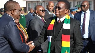 Mnangagwa Has Left The Country For Mozambique [upl. by Enytsuj470]