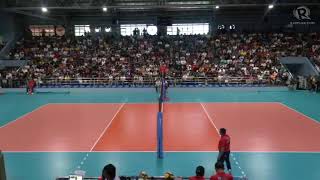 Palarong Pambansa 2023 Secondary boys volleyball gold medal match  Central Luzon vs Central Vi… [upl. by Boot]