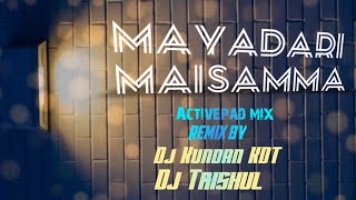 Mayadari Maisamma Song activepadmix Dj Kundan KDT X Dj Trushul [upl. by Arraik958]