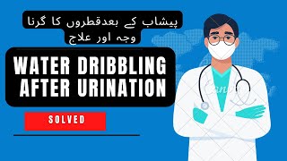 How to Treat Urine Drops Problem after Urination Water Dribbling after Urination Learning Life [upl. by Fortunia]