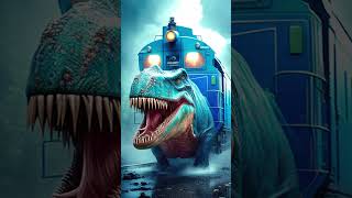 🚂🕰️ Thomas the Time Traveling Train Dinosaur Edition 🦕🦖 thomasthetankengine train [upl. by Aekahs]