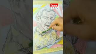 Karikatur art drawing pensil [upl. by Aryl]