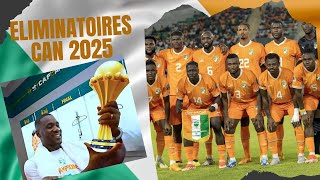 Éliminatoires CAN 2025  la Côte d’Ivoire peutelle se qualifier dans le groupe G  Analyses [upl. by Enattirb]