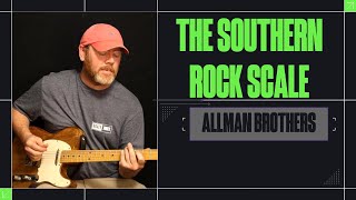 The Southern Rock Scale  Allman Brothers [upl. by Trina775]