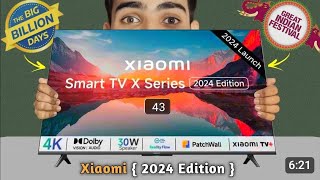 Xiaomi 43 Smart TV X Series 2024 Edition  Full Details Xiaomi Mi 43 Inch 4K  Android 4K TV 4K LED [upl. by Hannahc]