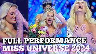 FULL PERFORMANCE MISS UNIVERSE 2024 DENMARK 🇩🇰 VICTORIA KJAER [upl. by Jary]