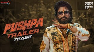 Pushpa Trailer Tease  Allu Arjun  Pushpa  Rashmika  Fahadh Faasil  DSP  Sukumar  17th Dec [upl. by Ioved]