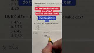 ASVAB Prep Math Knowledge walkthrough Mometrix 10 [upl. by Airenahs]