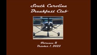 South Carolina Breakfast Club  Florence II  October 1 2023 [upl. by Akialam]