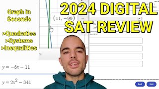 Explaining the New Digital SAT  Helpful Calculator 2024 SAT Review [upl. by Nevek]