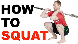 How To Perform A PERFECT Squat [upl. by Braasch]