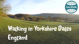 A country walk in the Yorkshire Dales England slow tv style [upl. by Nidya]