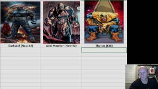 DC vs DC vs Marvel Darkseid vs Anti Monitor vs Thanos [upl. by Conlen]