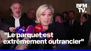 Procès RN 5 ans dinéligibilité requis par le parquet contre Marine Le Pen [upl. by Linn]