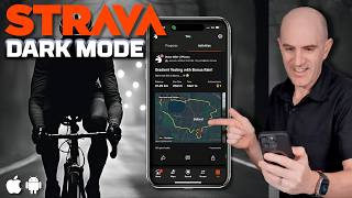 Strava DARK MODE Finally Arrives  iOS and Android [upl. by Dleifniw]