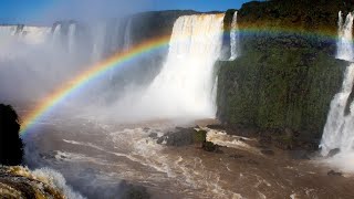 Iguazu Falls  Immaculate Power 4K UHD Drone [upl. by Salangia]