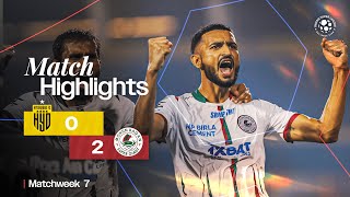 Match Highlights  Hyderabad FC 02 Mohun Bagan Super Giant  MW 7  ISL 202425 [upl. by Teik503]