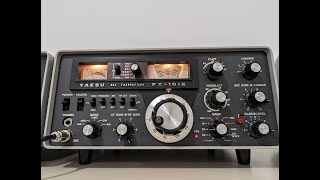 Yaesu FT 101E  the old battleship sails again [upl. by Allmon]