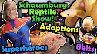 Attending a BIG Illinois Reptile Show Schaumburg NARBC 2023 [upl. by Odlavso]