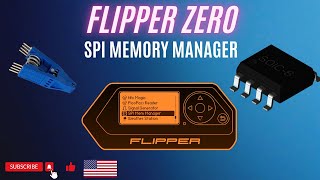 Flipper Zero  Flash and Dump BIOS with the SPI flash programmer App [upl. by Sivra3]