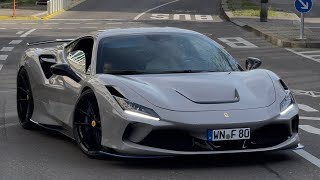 Novitec Ferrari F8  Brutal Revs Start up POV Drive [upl. by Marie]