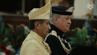 THE SWEARING IN OF HIS MAJESTY SULTAN IBRAHIM KING OF MALAYSIA [upl. by Henni]