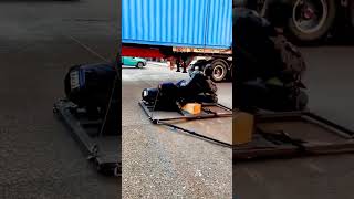 Behind the Scenes JawDropping Motorcycle Stunt Under a Lorry 🎥🔥 BTS ActionStunts filmmaking [upl. by Gemperle]