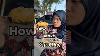 I Hunt the Original Corn Dog on Street Food streetfood yt ytshortsvideo shorts [upl. by Imeka966]