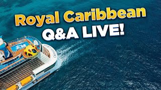 Royal Caribbean QampA LIVE [upl. by Nylahs]