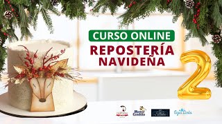 Curso en vivo Repostería de navidad 2  Cake de chocolate y vino [upl. by Soiritos]