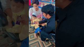 Giving TT injection to a lovely kid without making him cry 😭 😭injection TT kids shorts viral [upl. by Eilyac]