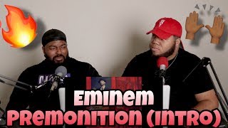 Eminem  Premonition Intro Reaction [upl. by Anne-Marie]