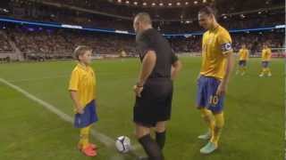 Zlatan Ibrahimovic vs England Home 1213 HD 720p [upl. by Anivlem]