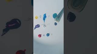 Mixing colours ASMR yt youtubeshorts [upl. by Morton546]