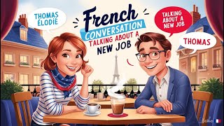 French Conversation Practice  Starting a New Job and Future Plans [upl. by Joete]