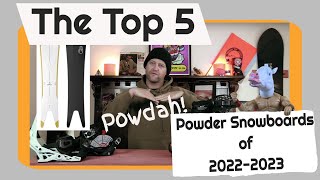 The Top 5 Powder Boards For 20222023 [upl. by Tram]