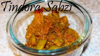 Tindora sabzi by crazy4veggiecom [upl. by Genovera406]