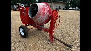 Multiquip MC94 Portable Cement Mixer [upl. by Hurwit678]