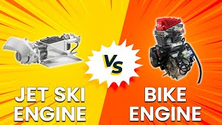 Jet Ski Engine vs Bike Engine  Engine Comparison What Are They Used For [upl. by Cheng366]