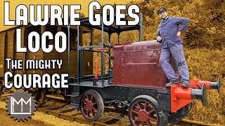 The smallest standard gauge engine Courage the littlest Hunslet Lawrie Goes Loco Episode 22 [upl. by Yetsirhc]