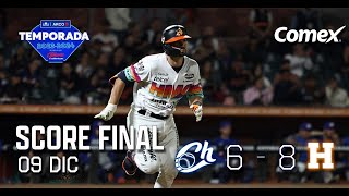 🤠 Charros vs Naranjeros 🍊 9 de Diciembre 2023 [upl. by Yvon]