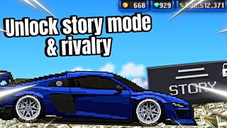 New way to unlock story mode  Pixel car racer [upl. by Win]