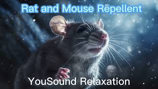 Rat amp Mouse Repellent Sound Very High Frequency  Ultrasonic  Wall Penetration  4 Hour  Anti Mice [upl. by Selmner]