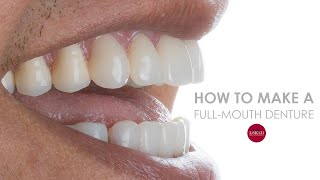 How To Make a Full Denture Start To Finish [upl. by Ealasaid]