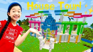 MINECRAFT HOUSE TOUR  KAYCEE CRAZY [upl. by Eenel]